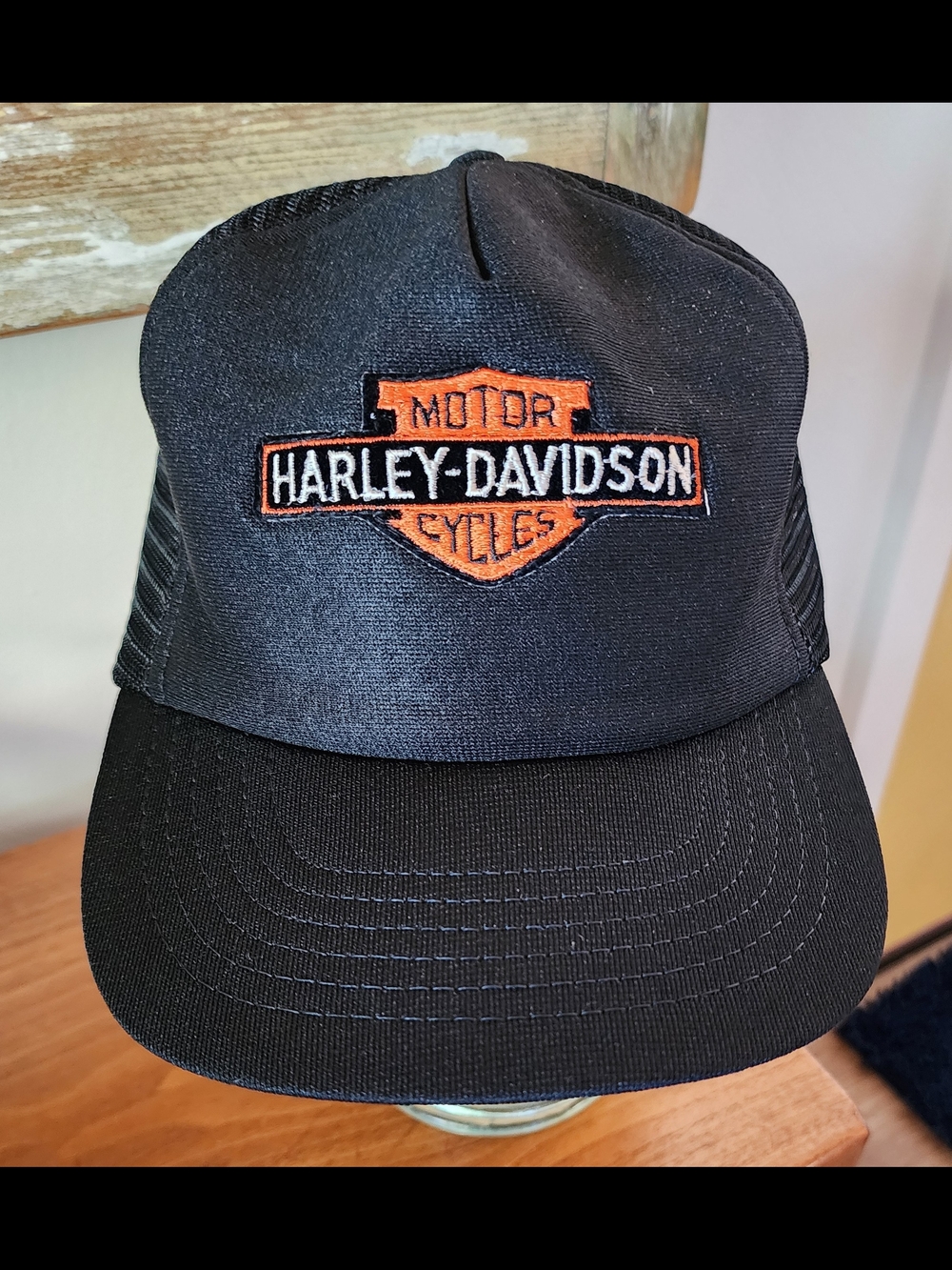 Vintage 80's Harley-Davidson  Trucker Hat